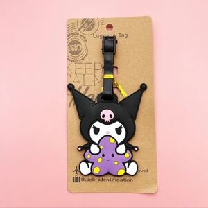 Kuromi Luggage Tag